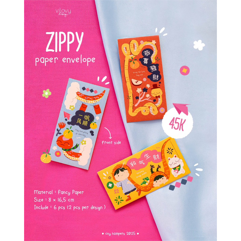 

ZIPPY HONG BAO | CHINESE NEW YEAR | ANGPAO KERTAS