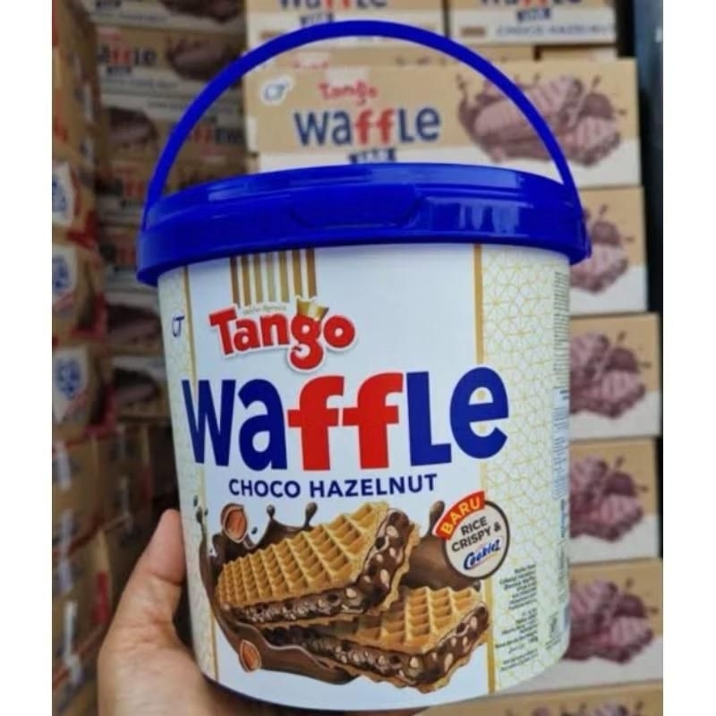 

TANGO WAFFLE CHOCO HAZELNUT KEMASAN TIMBA