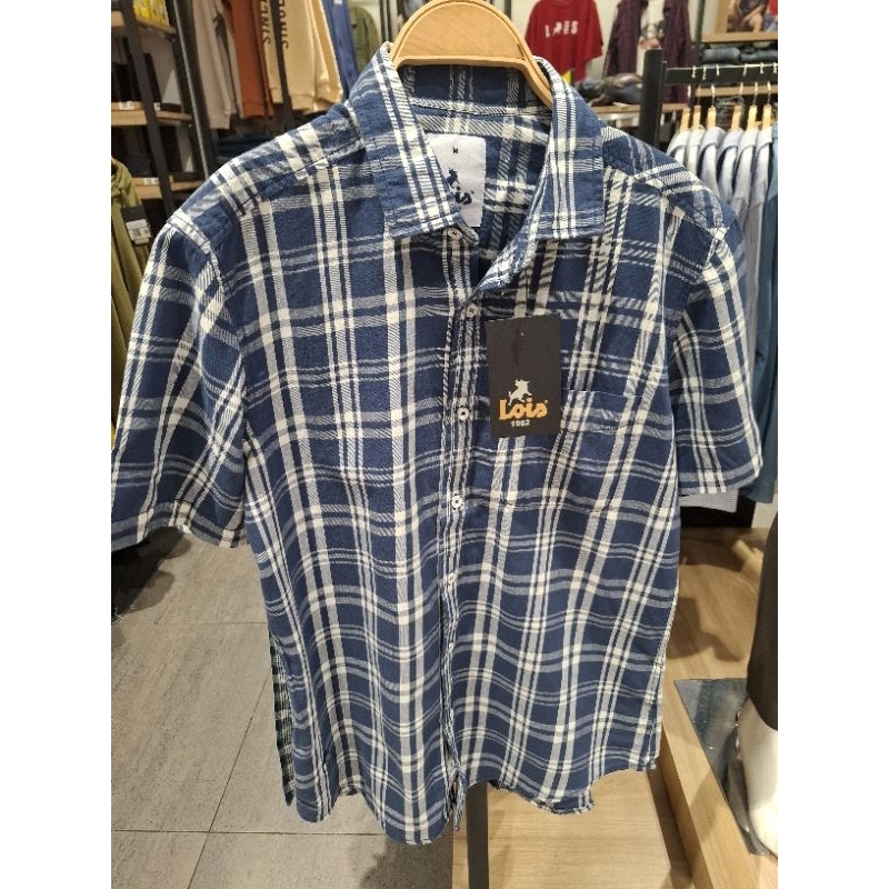 kemeja Lois 100% Original Slim Fit
