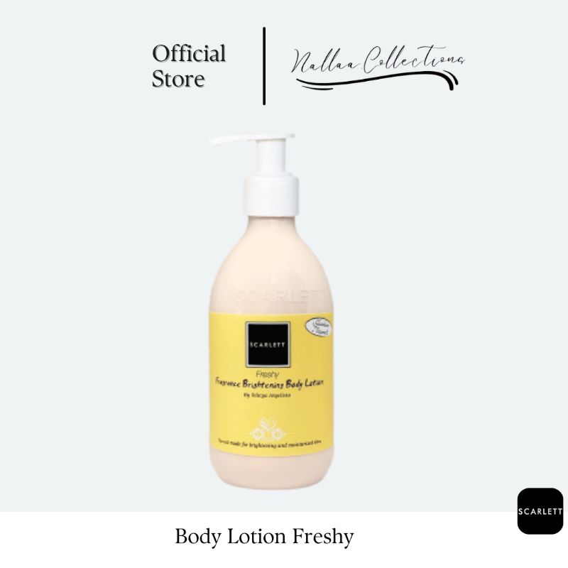 Scarlet Whitening byfelicya 100% ORI BodyLotion varian Freshy