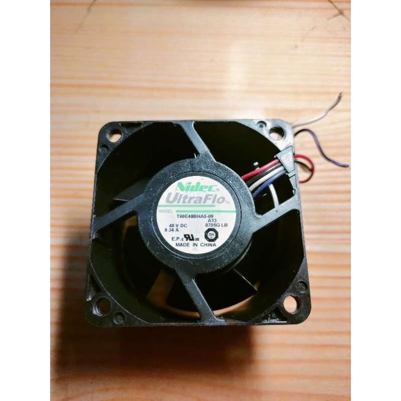 higghspedd fan/kipas DC 48volt Nidec 6cm 0.34a