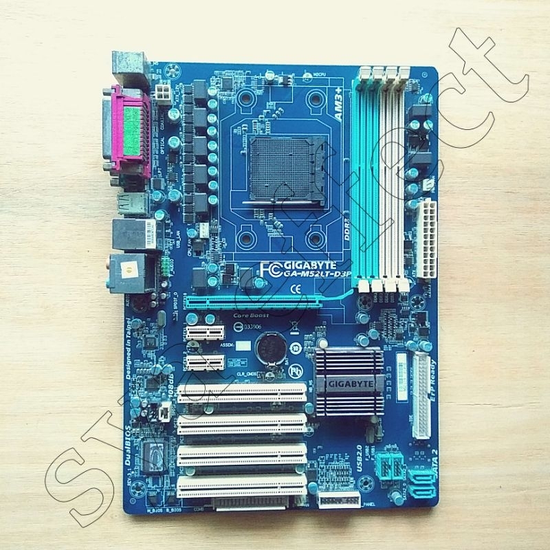 AMD AM3+ PLUS GIGABYTE GA-M52LT-D3P motherboard mainboard