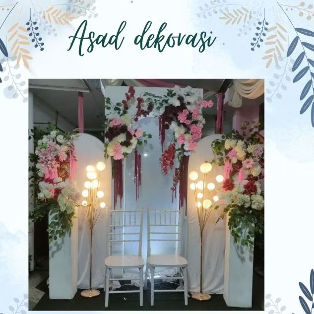 sewa dekorasi lamaran/akad nikah/ resepsi