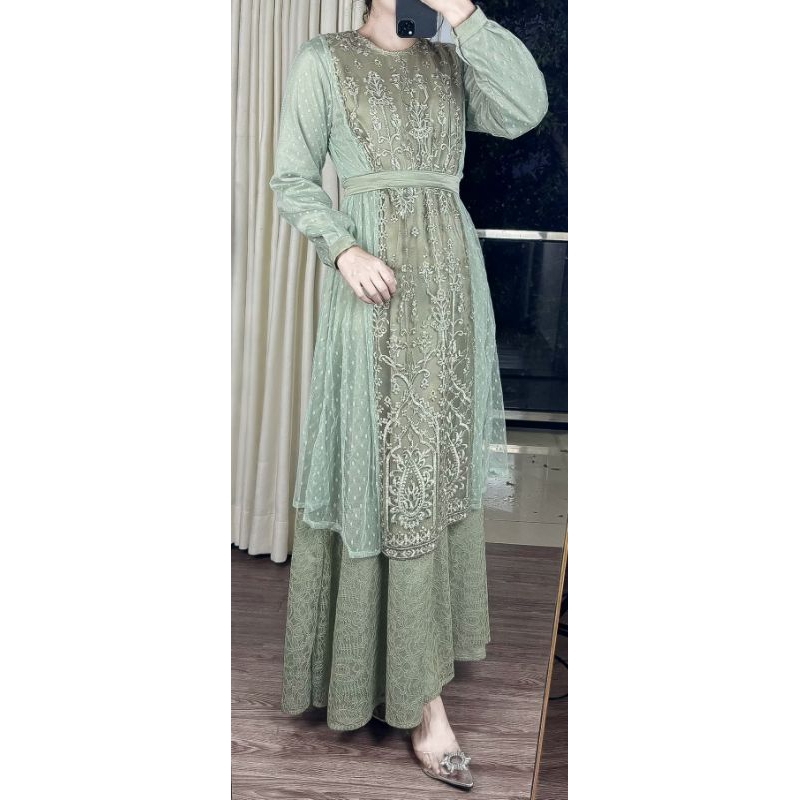 Rayapari Indonesia - Sahari Dress Sage
