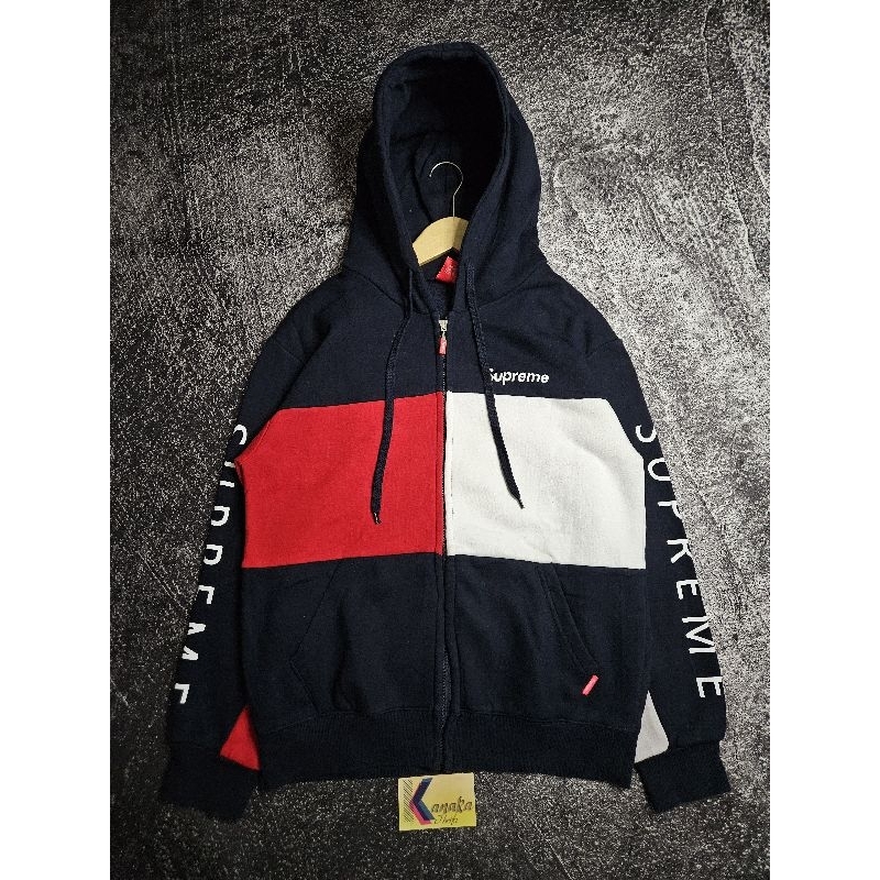 Zipper Hoodie Supreme Mark