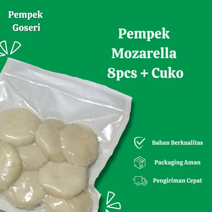 

Paket Pempek Moza isi 8pcs - Pempek Goseri