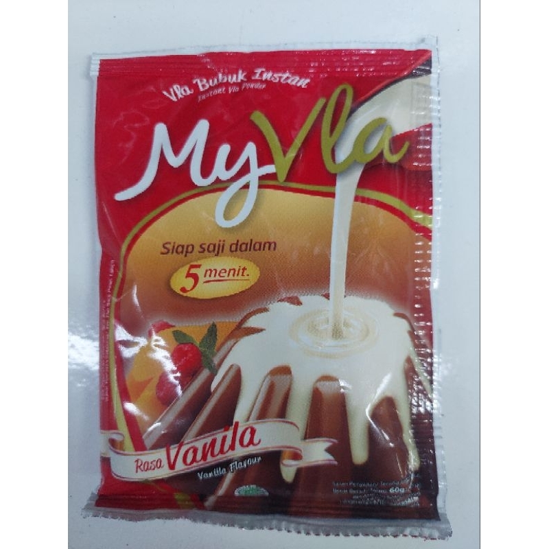 

Nutrijell my vla coklat & vanilla 60g