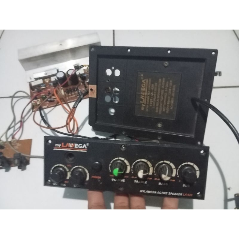 MESIN COPOTAN SPEAKER AKTIF LAWEGA.