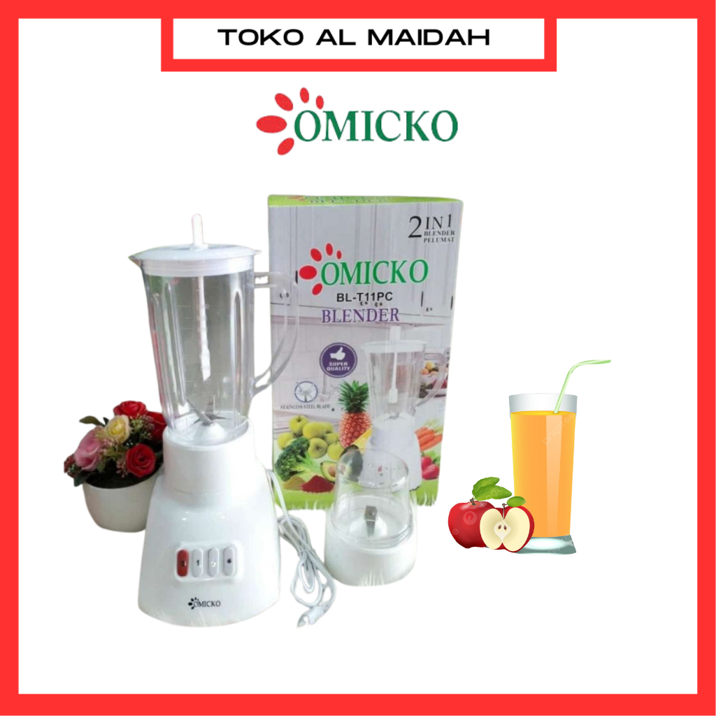 Blender Plastik OMICKO BL-T11PC Blender Anti Pecah /Blender Omicko