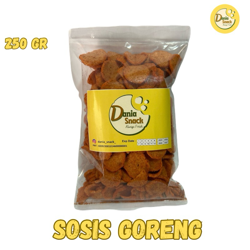 

SNACK/CAMILAN SOSIS GORENG PEDAS ASIN GURIH [250gr]