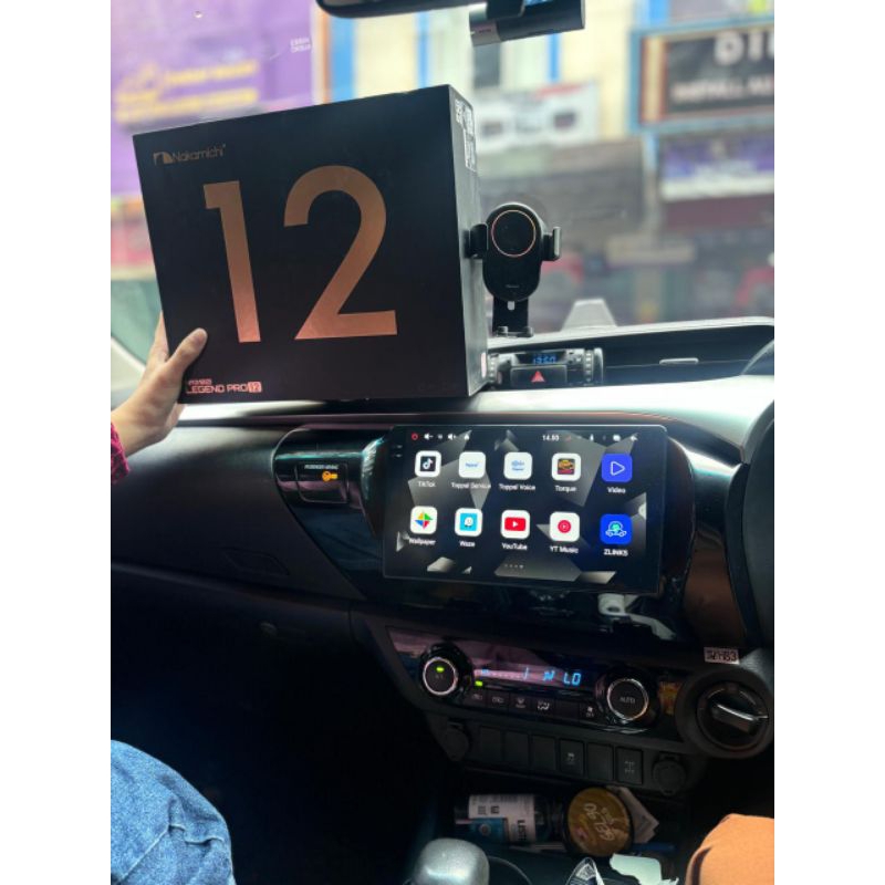 Head Unit Android Nakamichi Ram 12/256 GB  Seri paling Tinggi Nakamichi