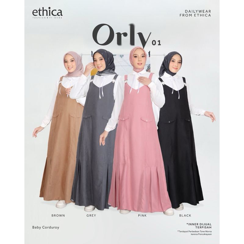 Atasan polos ethica / Atasan polos ethica orly 01 series 2025