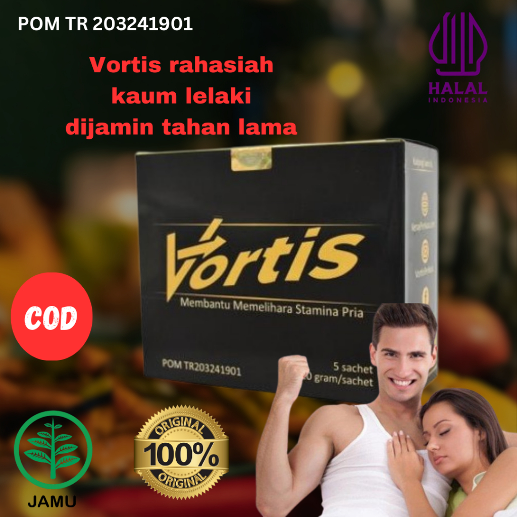 Stamina Obat Kuat VORTIS Herbal Original dr. Yusuf Bachmid