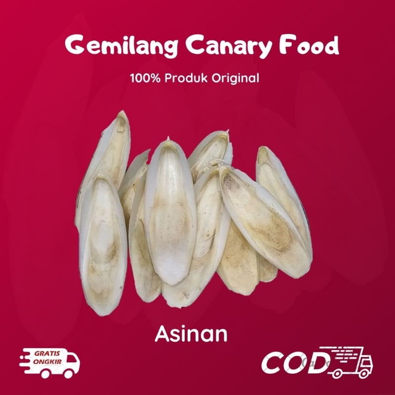 Asinan burung kenari dll tulang sotong