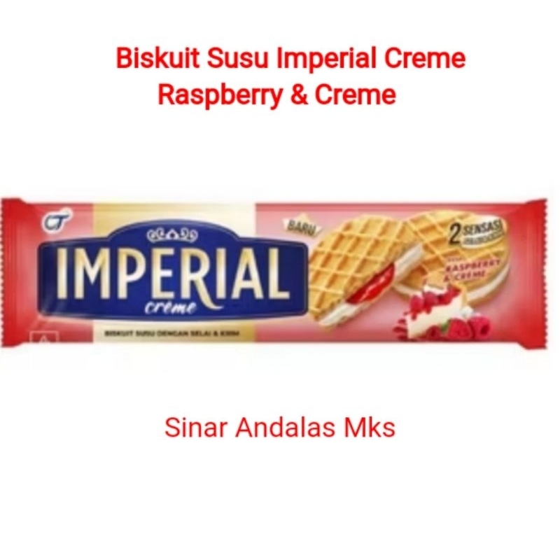 

Biskuit Susu Imperial Creme Raspberry & Creme 108g