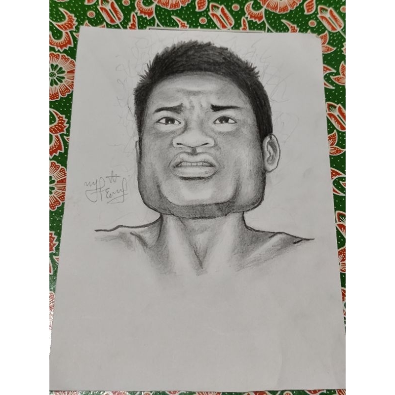 SKETSA WAJAH A5 MURAH
