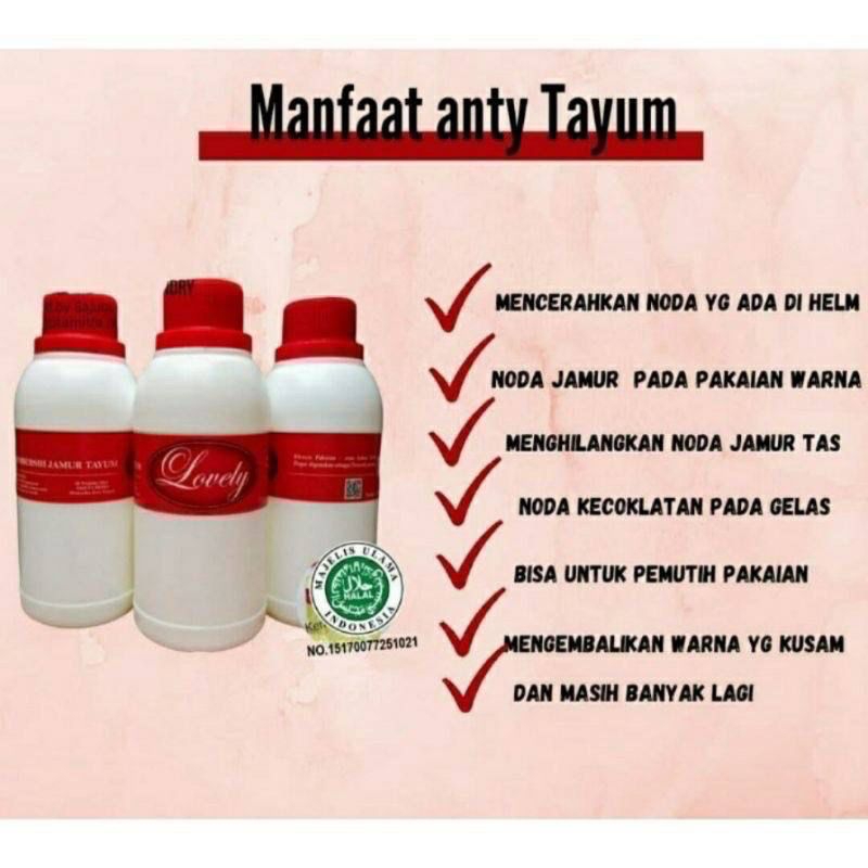 Anti Tayum Ampuh / Penghilang Tayum Multifungsi penghilang noda jamur