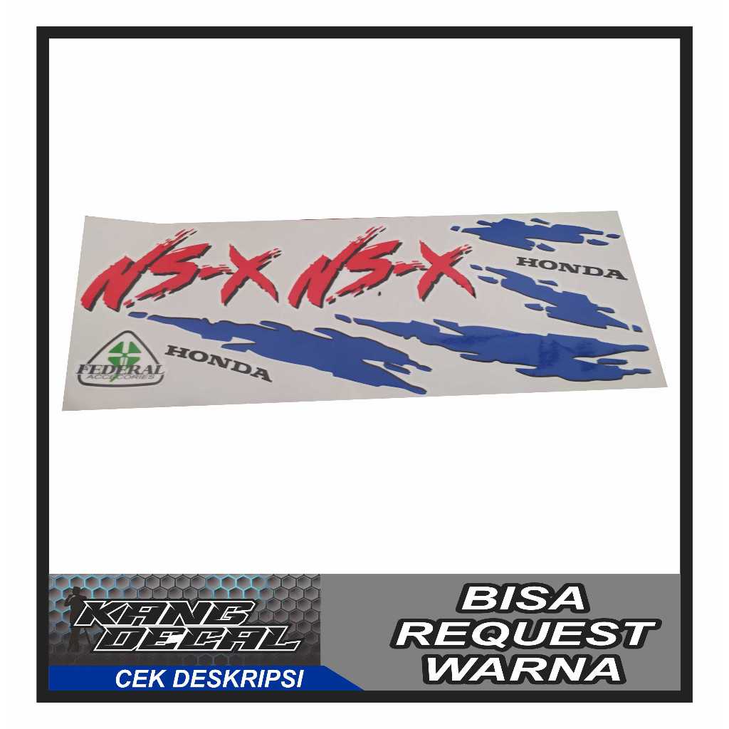 Water Decal/Stiker Decal HELM NSX