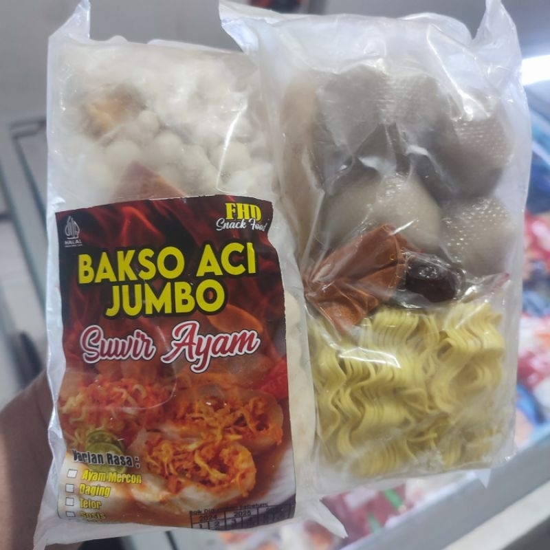 

FHD Bakso Aci Jumbo Swir Ayam/bakso Aci