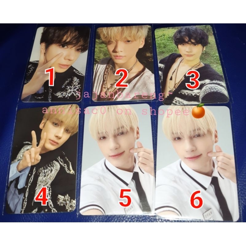 PHOTOCARD TXT tomorrow x together pc taehyun soobin hueningkai hyuka minisode 3 temptation name chap