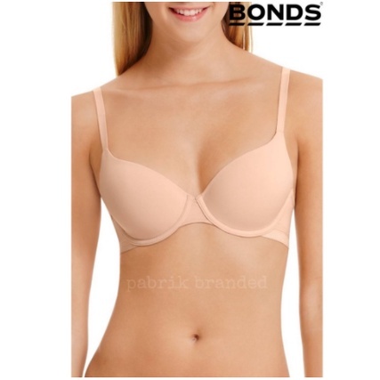 pabrik branded bonds everyday bra dan bonds invisi underwired tshirt bra beha kawat 32E 10E daily mu