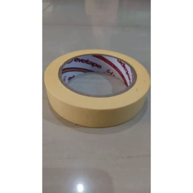 

Masking Tape 1 Inch x 35 Meter | Lakban kertas 1 inci Evetape