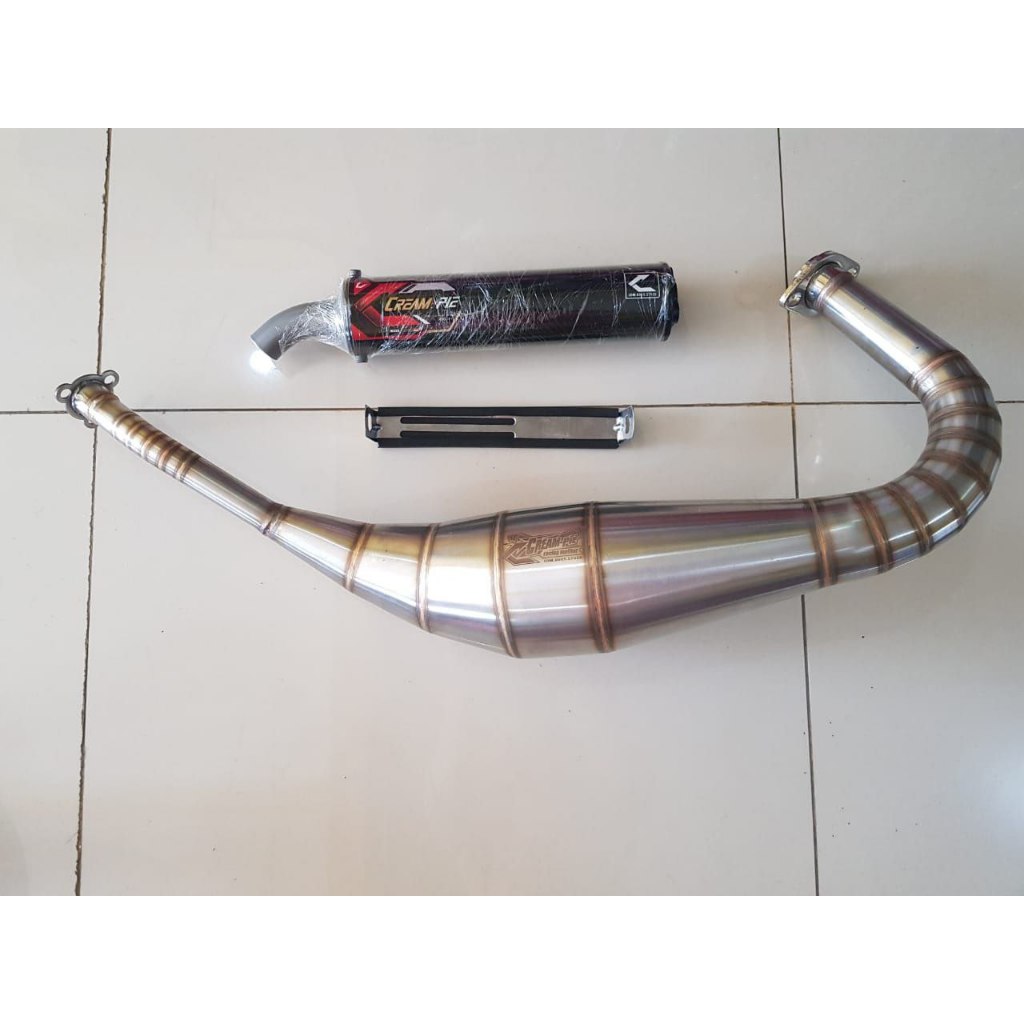 Knalpot Creampie RX KING PDK Stainless Original Jogja