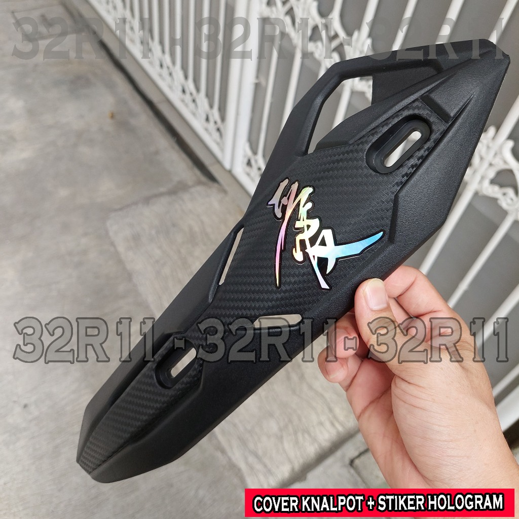 COVER KNALPOT BEAT 2010-2024 Tutup Knalpot All Honda Beat AKSESORIS MOTOR BEAT FREE STIKER