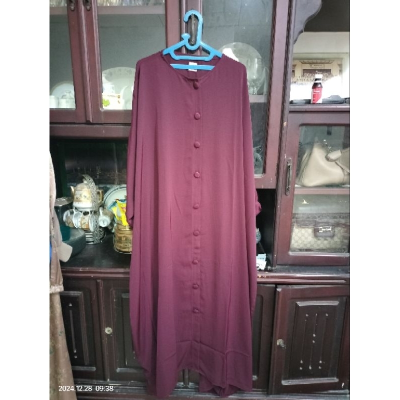 Preloved Abaya Batwing premium Fursan Silk