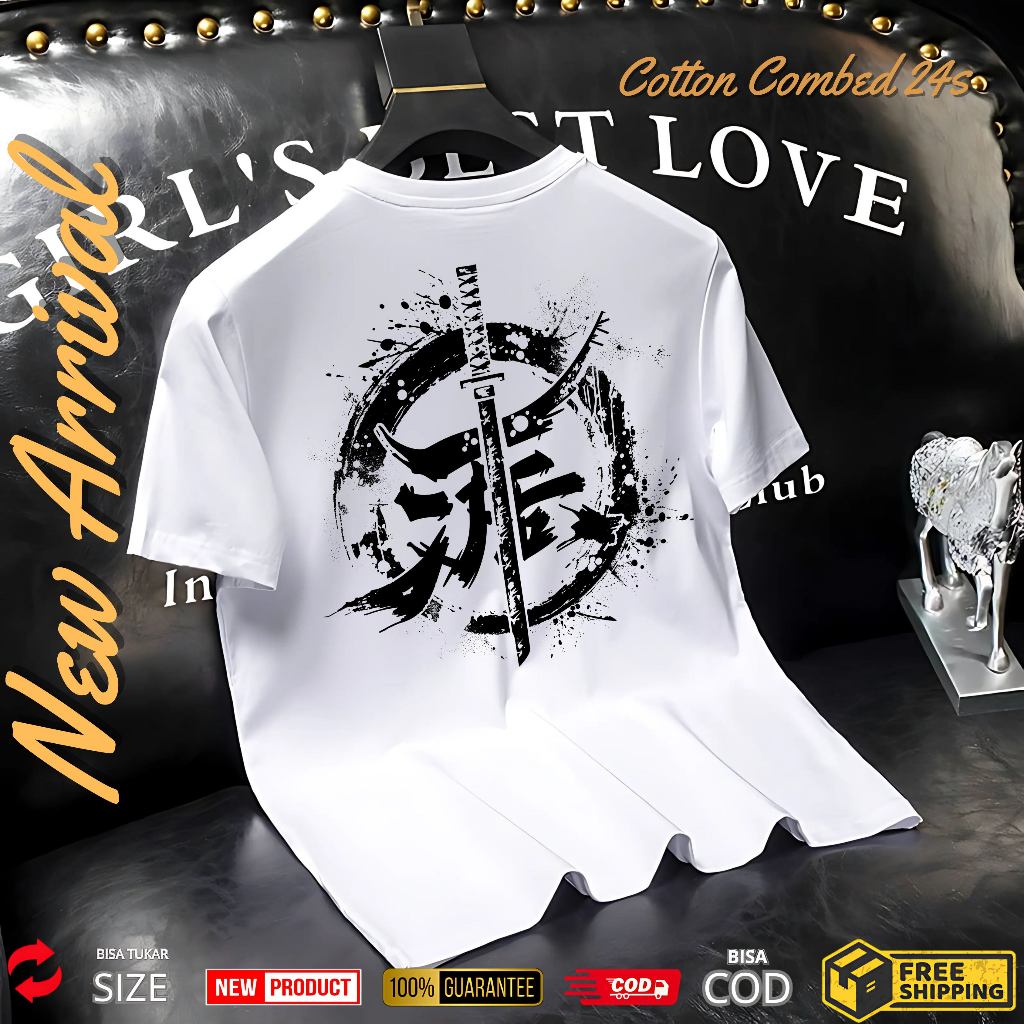 Kaos Pria Logo China Apsrak