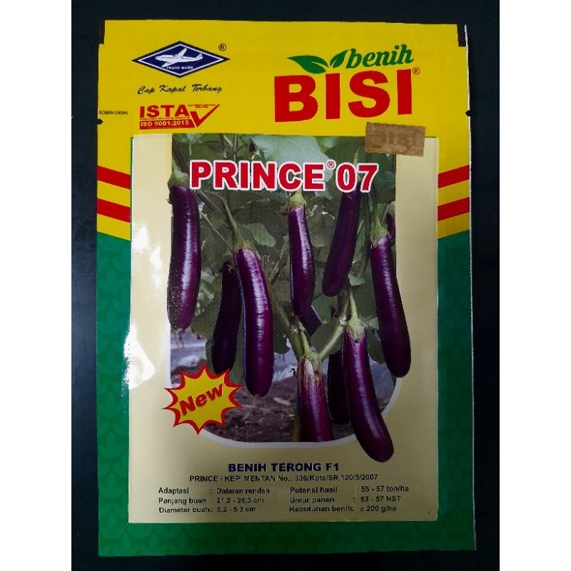 

Benih Terong Prince 07 - 10gr