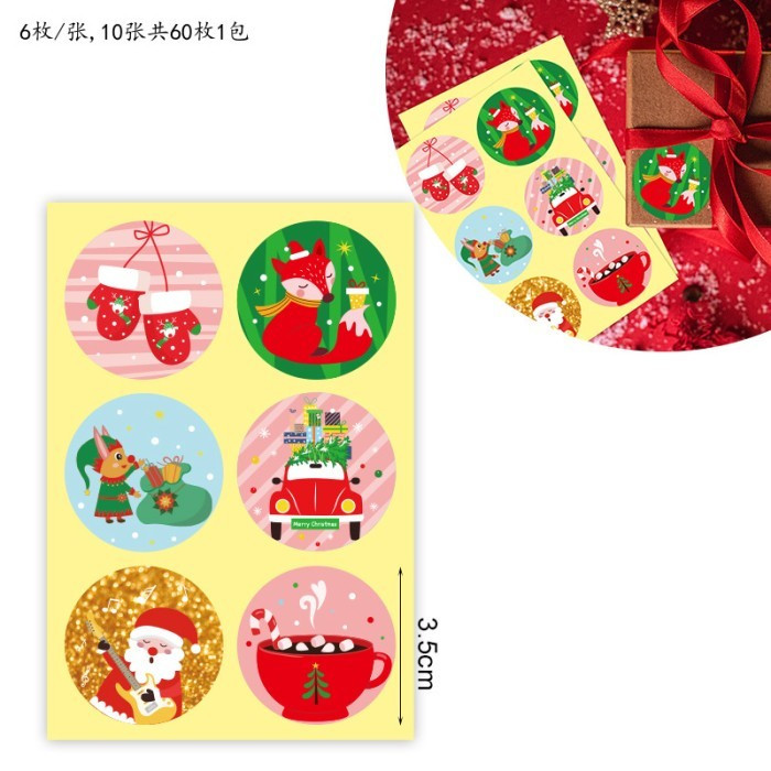 

Stiker Natal Christmas sticker xmas label natal stiker cookies natal new - MOTIF D