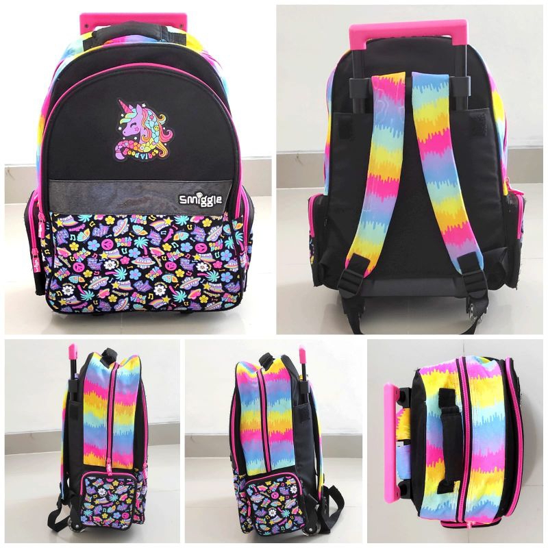 Tas Ransel Troli Smiggle Preloved
