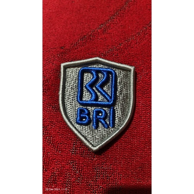 Bordir Timbul Logo BRI Satpam Security
