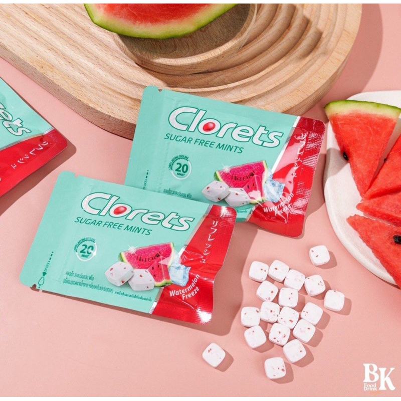 

CLORETS CANDY SUGAR FREE FRESH MINT WATERMELON FREEZE 16.8g