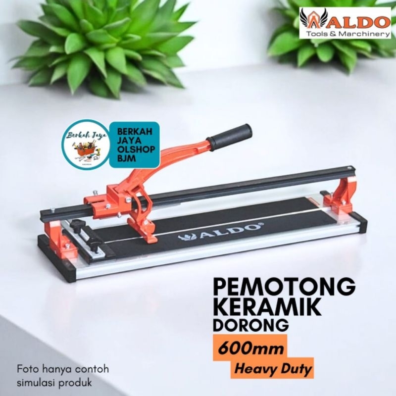 ALAT POTONG KERAMIK Marmer Granit Pisau Manual ALDO 600 MM / 60 CM / Tile Cutter ALDO HD / Alat Pemo