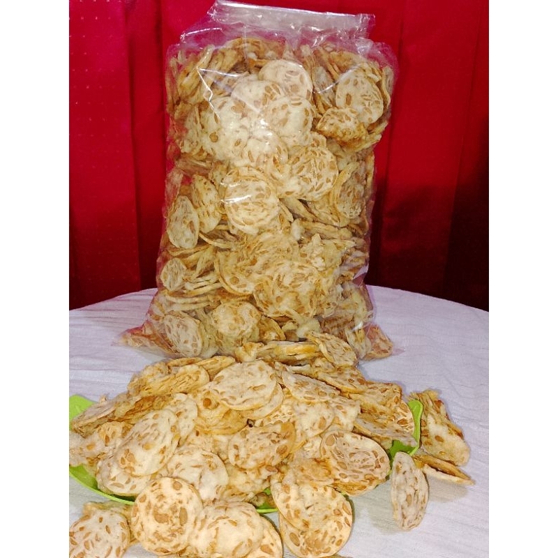 

kripik tempe orginal gurih dan renyah 1kg