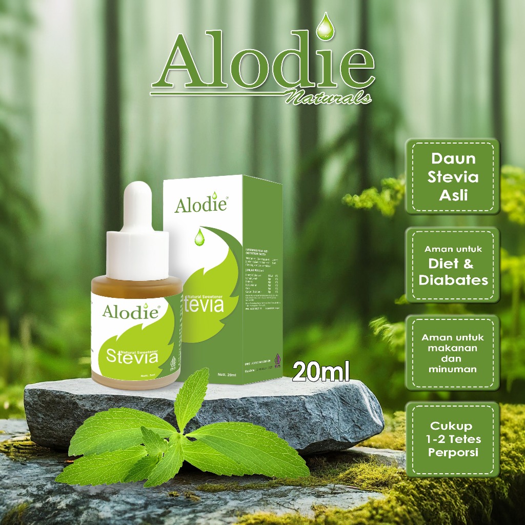 

Stevia Natural Sweetener Alodie - 20ml