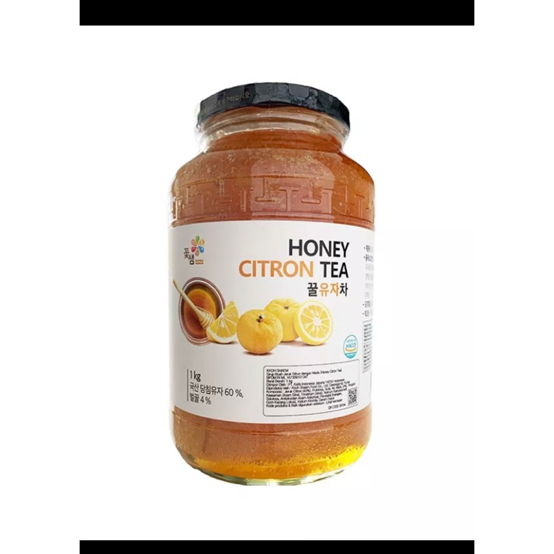 

KKOH HONEY CITRON TEA 1 kg/ MINUMAN SIRUP SARI BUAH CITRUS Netto. 1000g