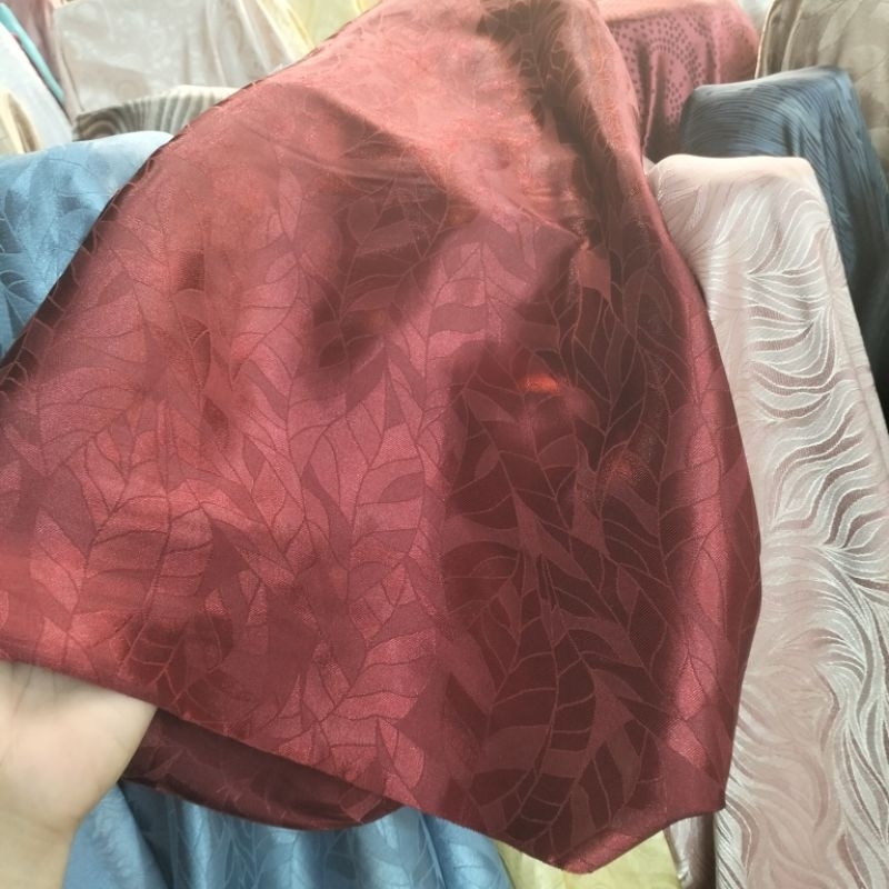 bahan kain Armani Jacquard premium/kain Jacquard Armani motif mewah