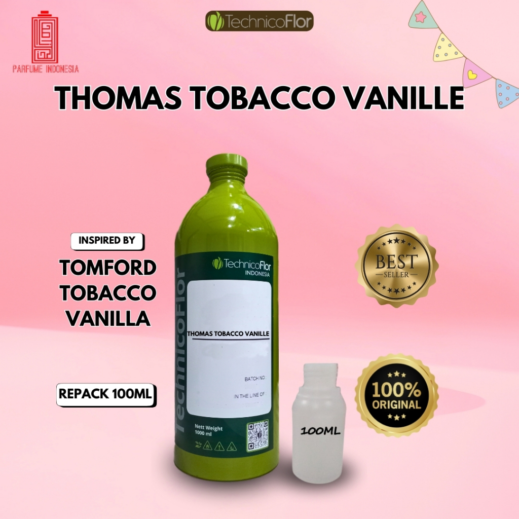 BIBIT PARFUM THOMAS TOBACCO VANILLE | TCF | 100ML REPACK
