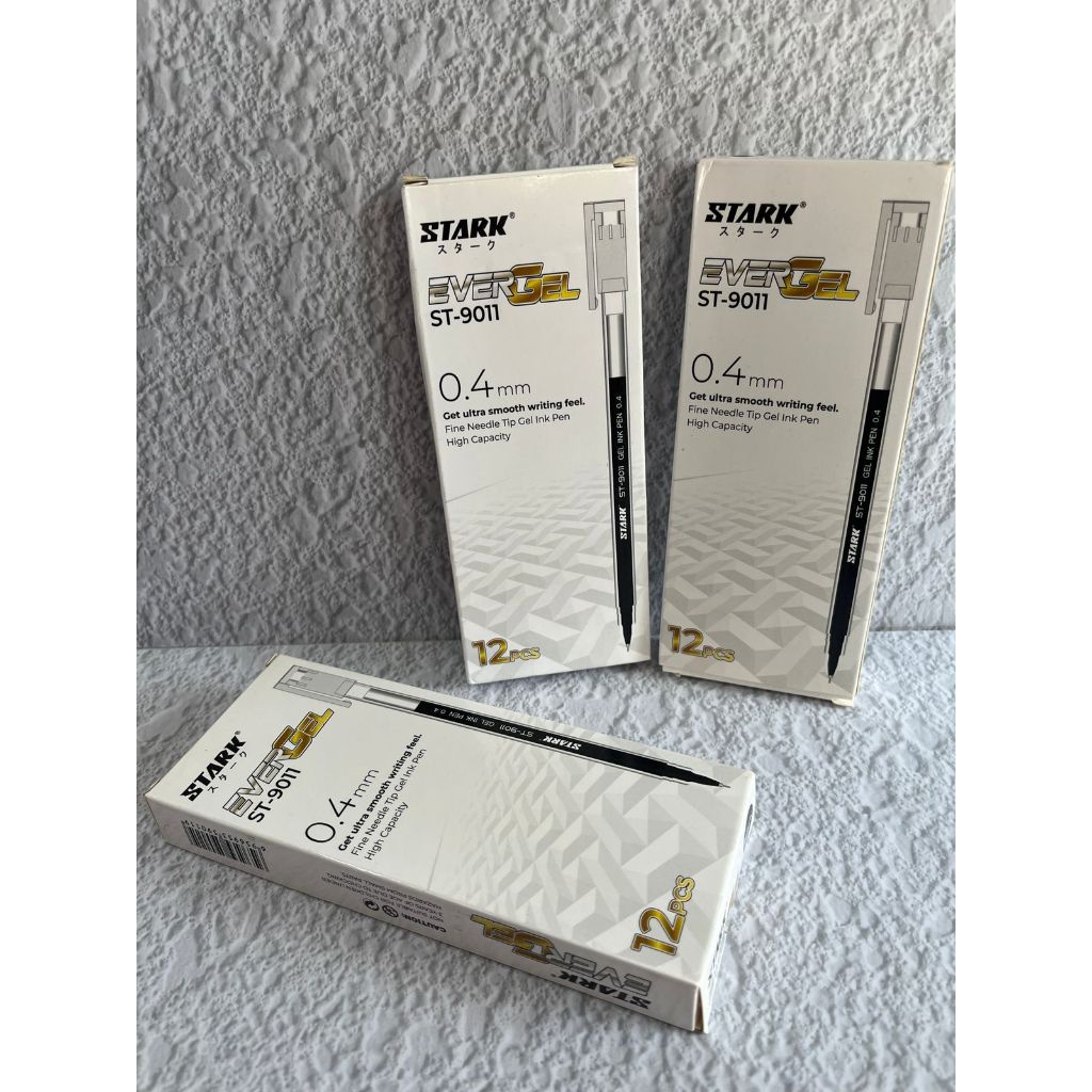 

Pulpen Ever Gel STARK ST-9011 Gel Ink Pen 0.4mm
