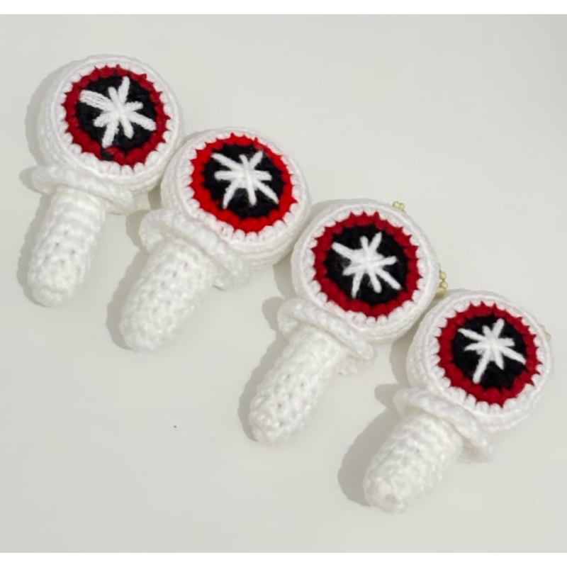 nachimbong crochet keychain | stray kids lightstick crochet keychain