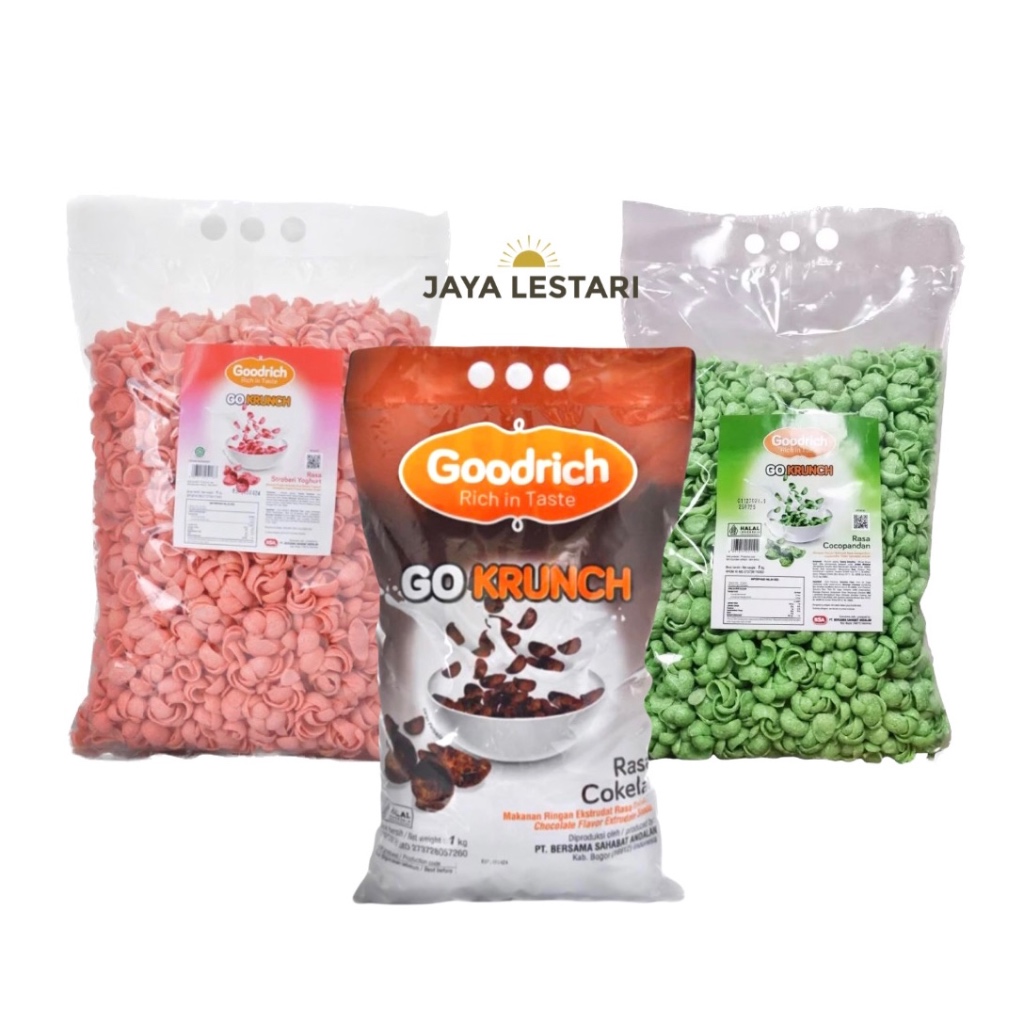 

Goodrich Go Krunch Sereal (1kg) (3 Varian Rasa)