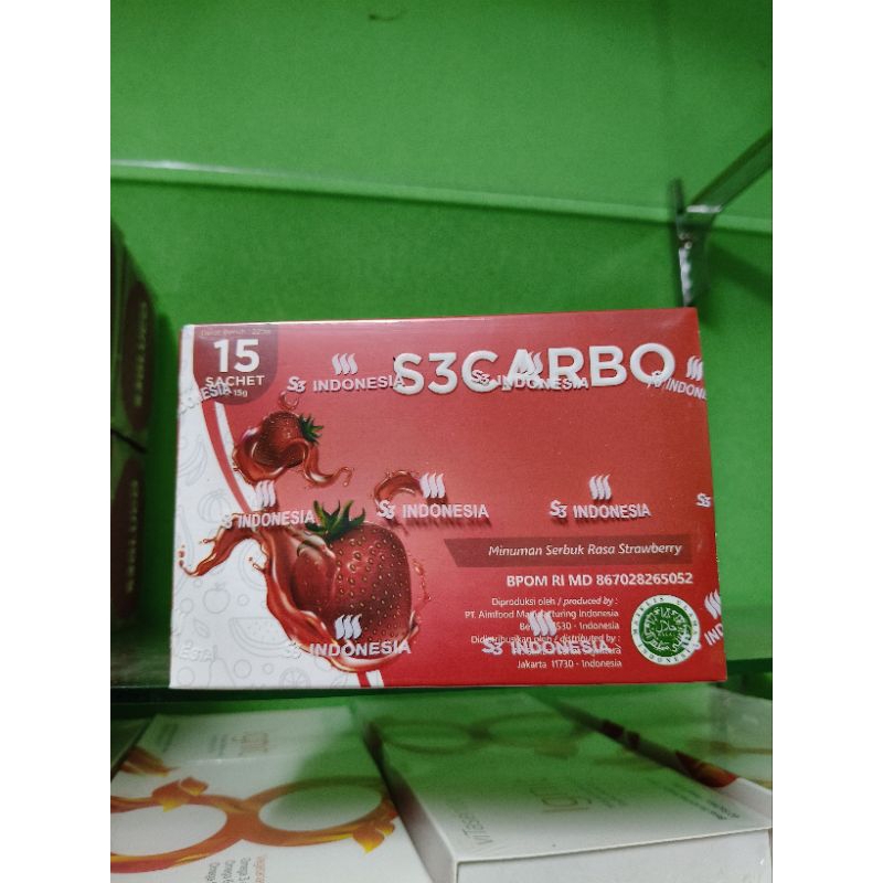 S3CARBO ISI 15 SACHET S3 CARBO ORIGINAL