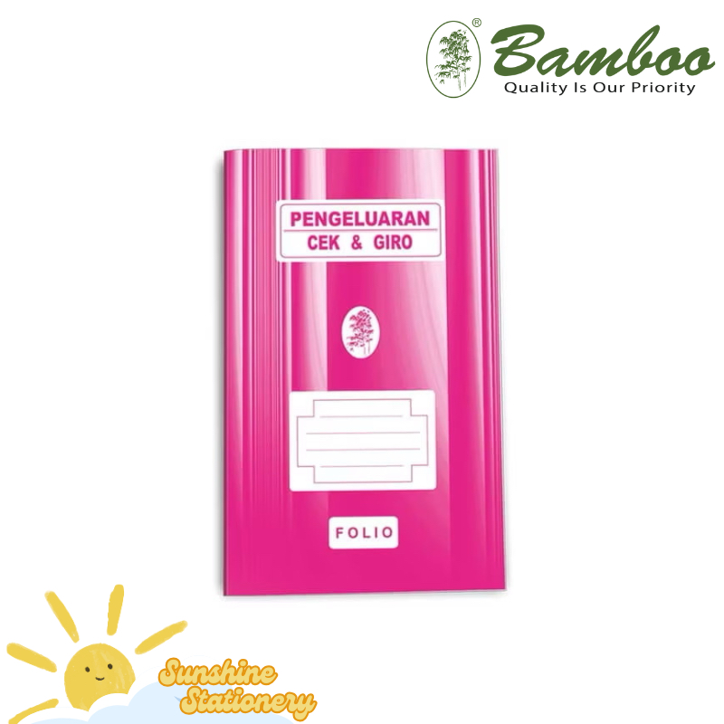 

[PCS] BAMBOO Buku Pengeluaran Cek & Giro Folio