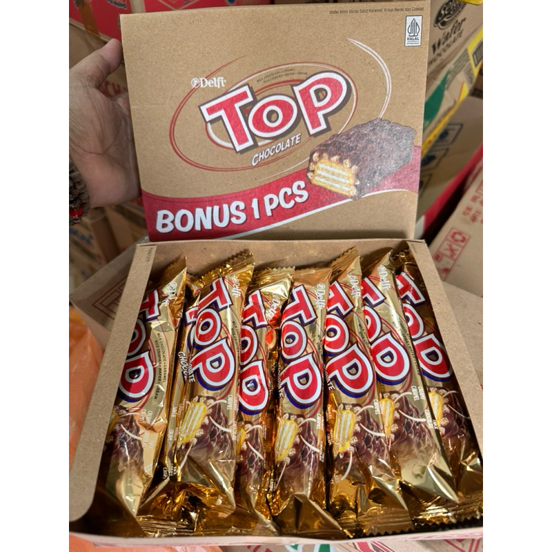 

TOP DELFI PER BOX ISI (12pcs x 22gr + bonus 1 pcs)