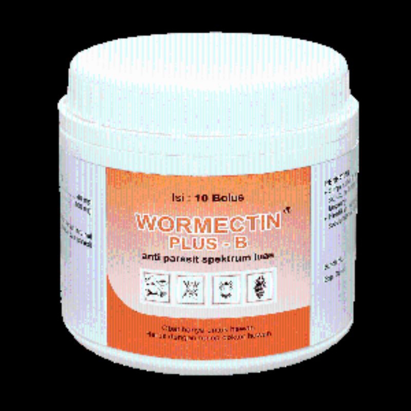 WORMECTIN PLUS-B 1 BOLUS ANTI PARASIT HEWAN MEDION