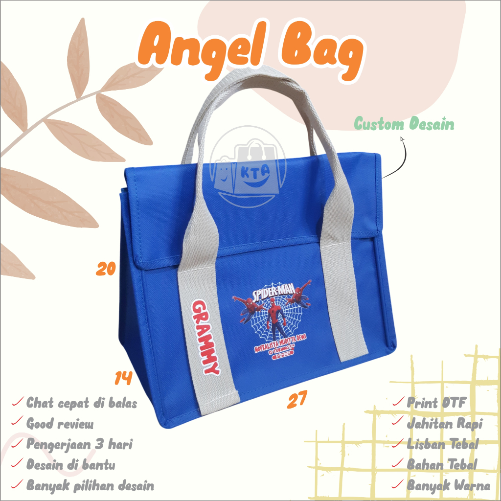 

❤️asemka77❤️TAS GOODIE BAG ULTAH CUSTOM ANGEL