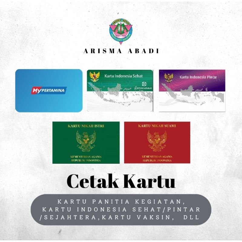 Kartu Nama / Kartu Undangan / Kartu Ucapan